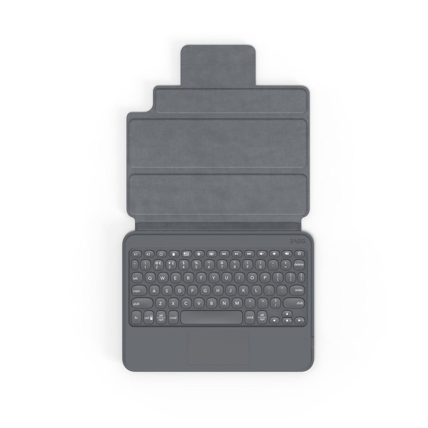 Case con teclado ZAGG Pro Keys para iPad Air 10.9 (4ta y 5ta Gen) Gris