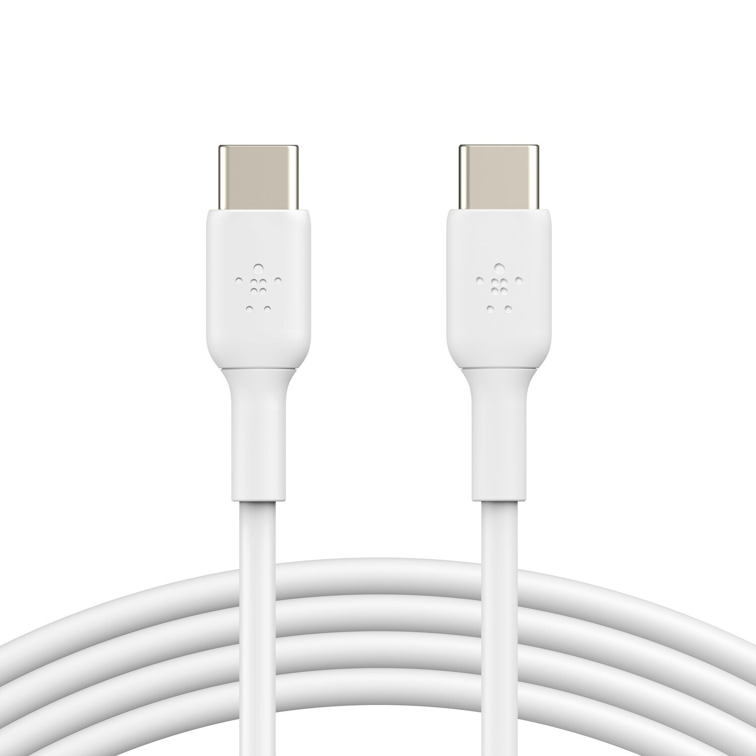 Cable USB-C a USB-C 1M BOOST↑CHARGE™- Blanco - JM Distribuidores