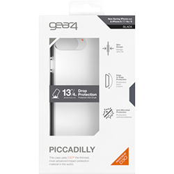 Funda Gear4 Piccadilly para iPhone SE (2a Gen)/8/7/6s/6 Negro - JM  Distribuidores