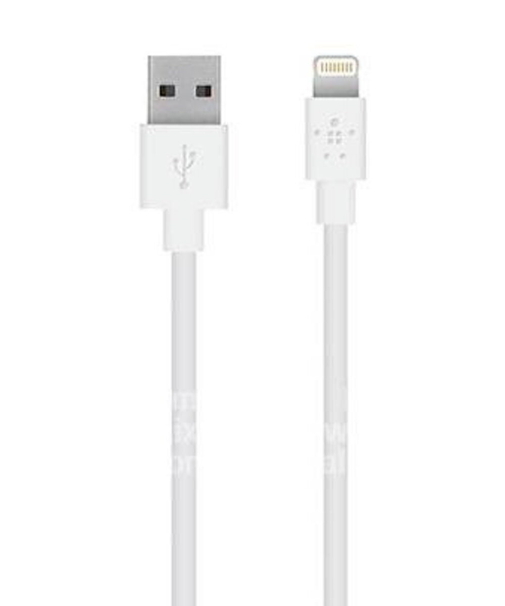 Cable Lightning Para iPhone & iPad Color Blanco - Belkin - JM Distribuidores