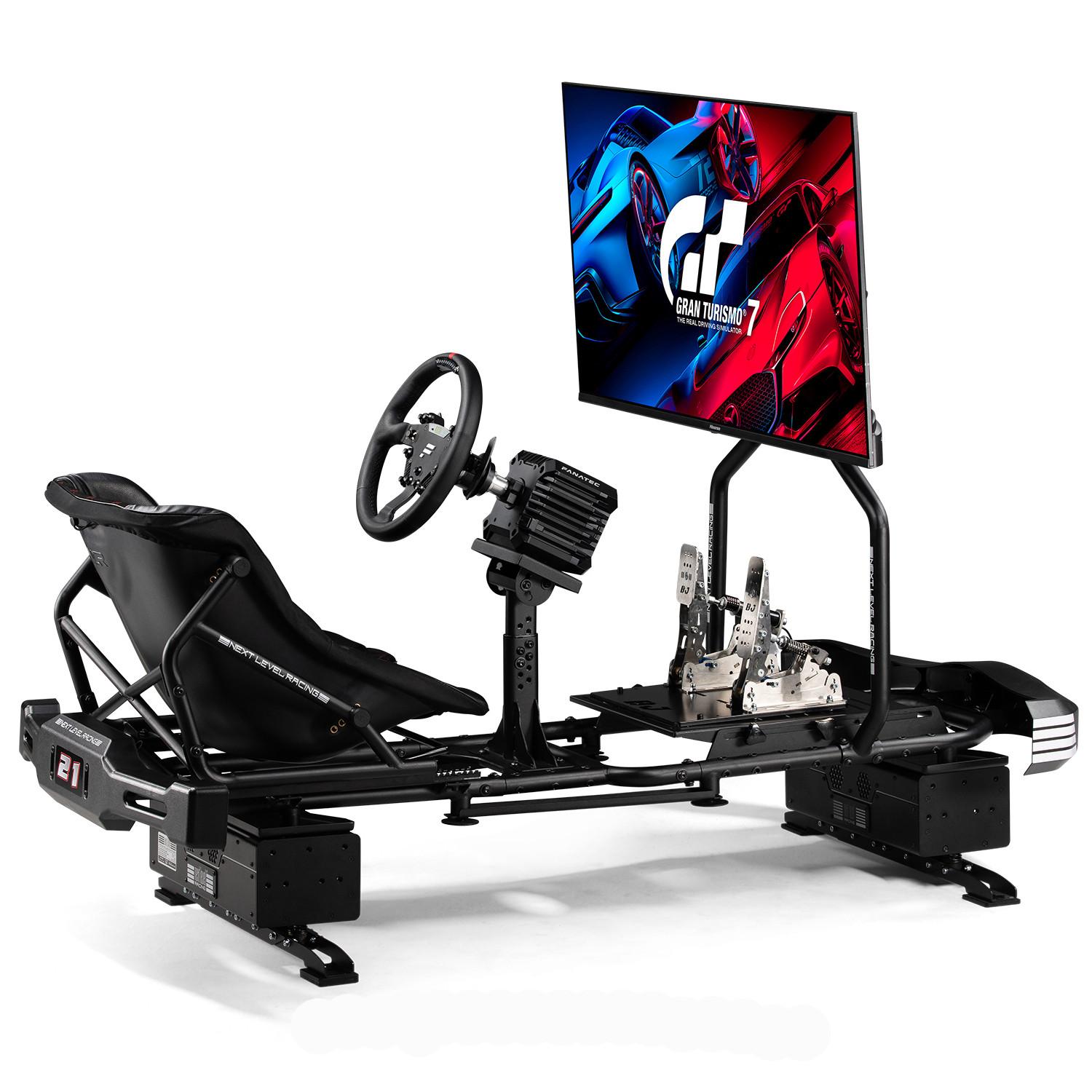 Simulador - Cockpit de movimiento GTM con asiento de carreras real